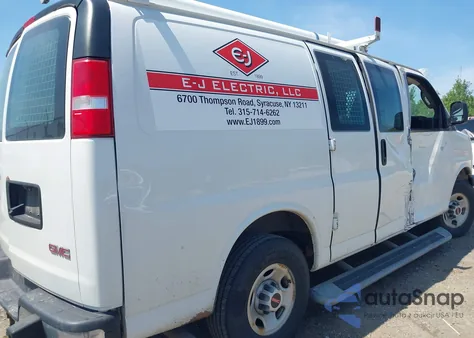 2019 GMC Savana 2500 Work Van из США, поврежденный, VIN 1GTW7AFG7K1210978